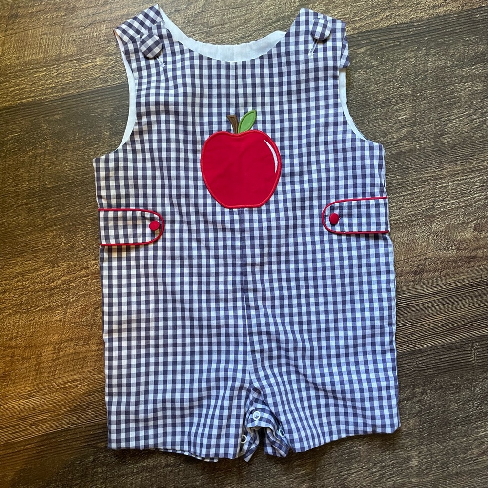 Zuccini apple romper